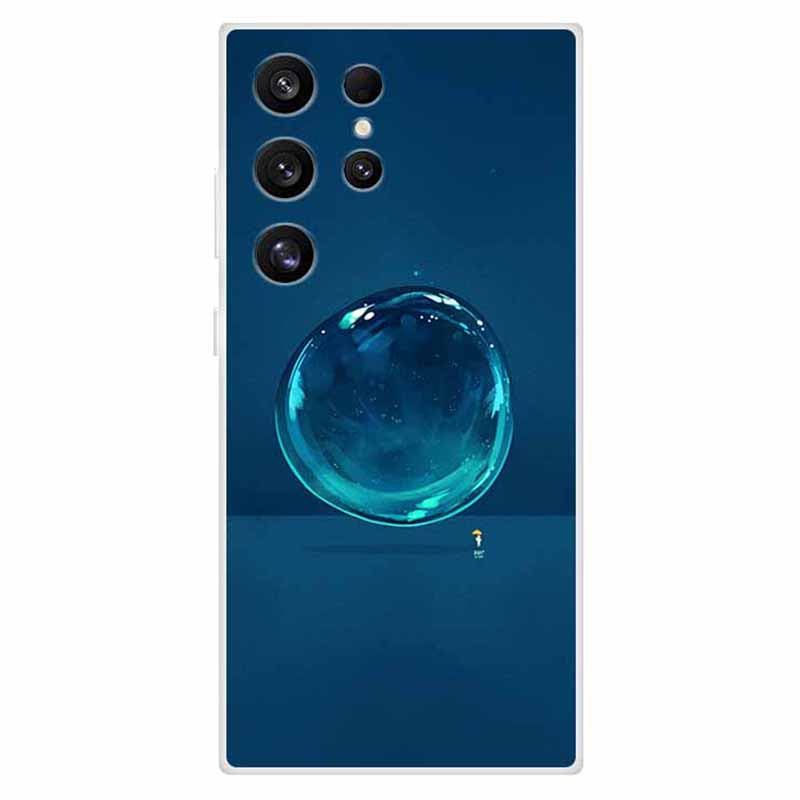 For Samsung Galaxy S24 Ultra Case Pattern Printing TPU Phone Back Cover