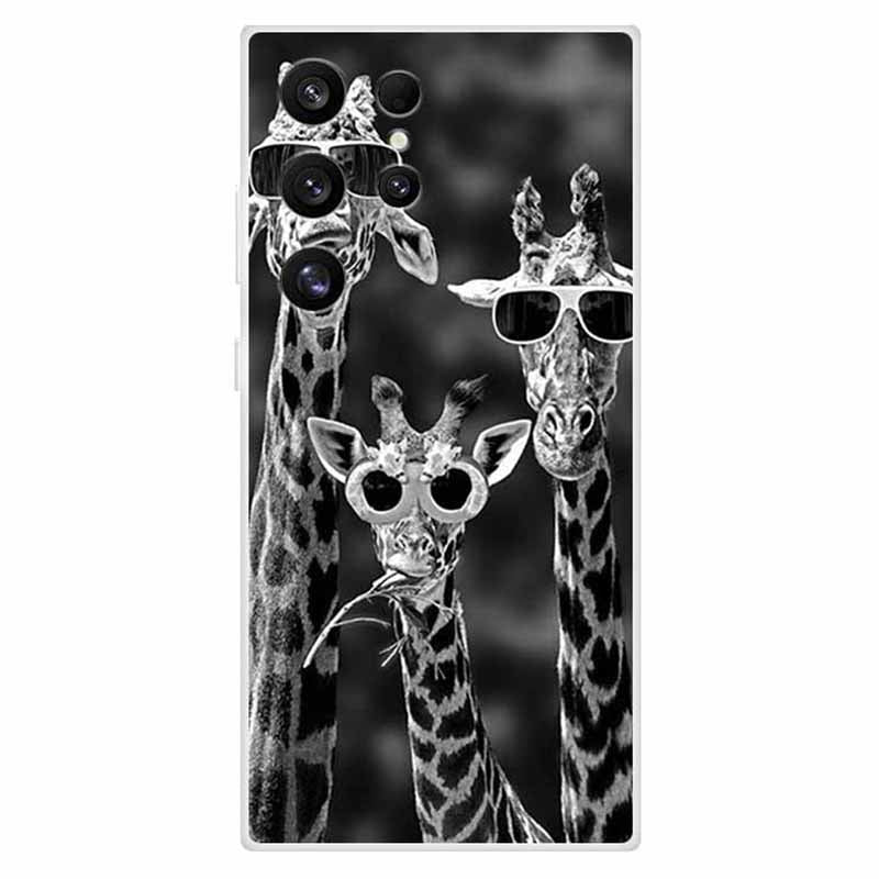 For Samsung Galaxy S24 Ultra Case Pattern Printing TPU Phone Back Cover