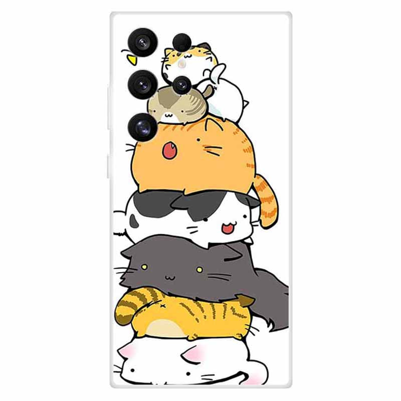 For Samsung Galaxy S24 Ultra Case Pattern Printing TPU Phone Back Cover