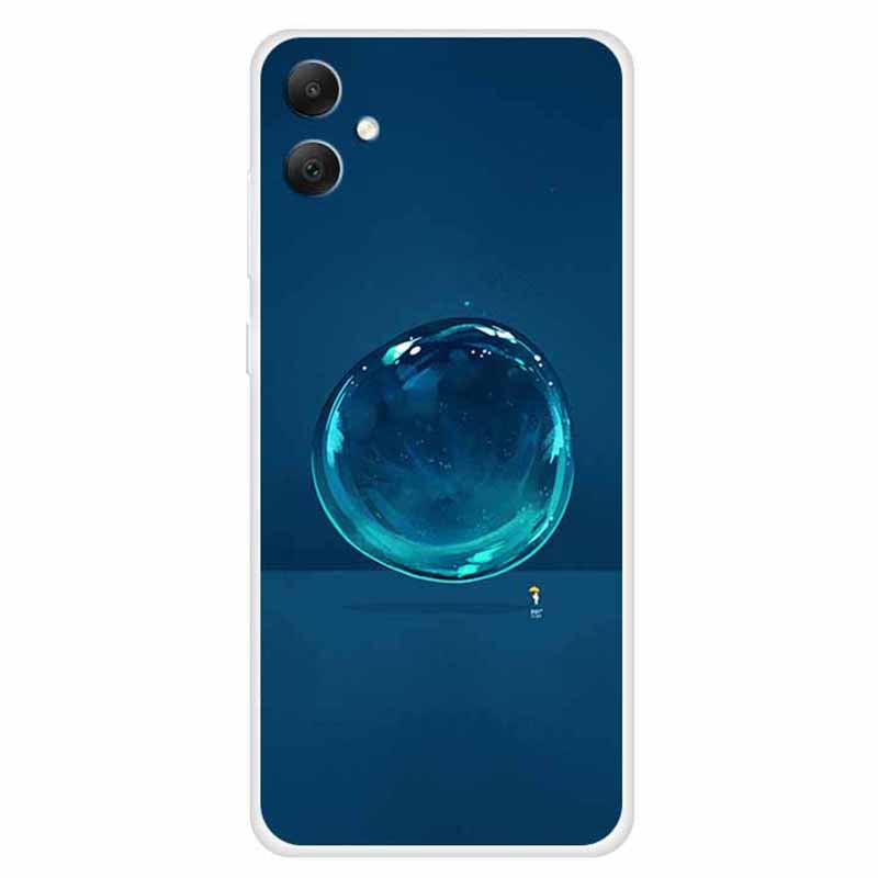 For Samsung Galaxy A05 4G Phone Case Soft TPU Back Cover Pattern Printing