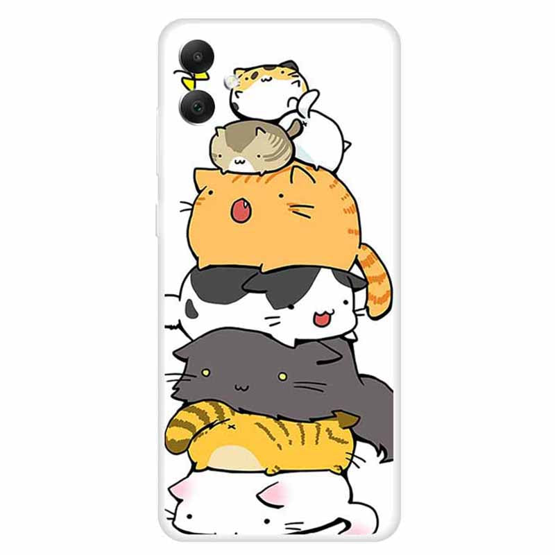 For Samsung Galaxy A05 4G Phone Case Soft TPU Back Cover Pattern Printing