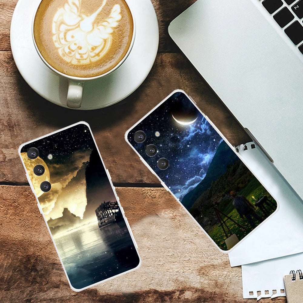 For Samsung Galaxy S24 Case Pattern Soft TPU Protective Phone Cover