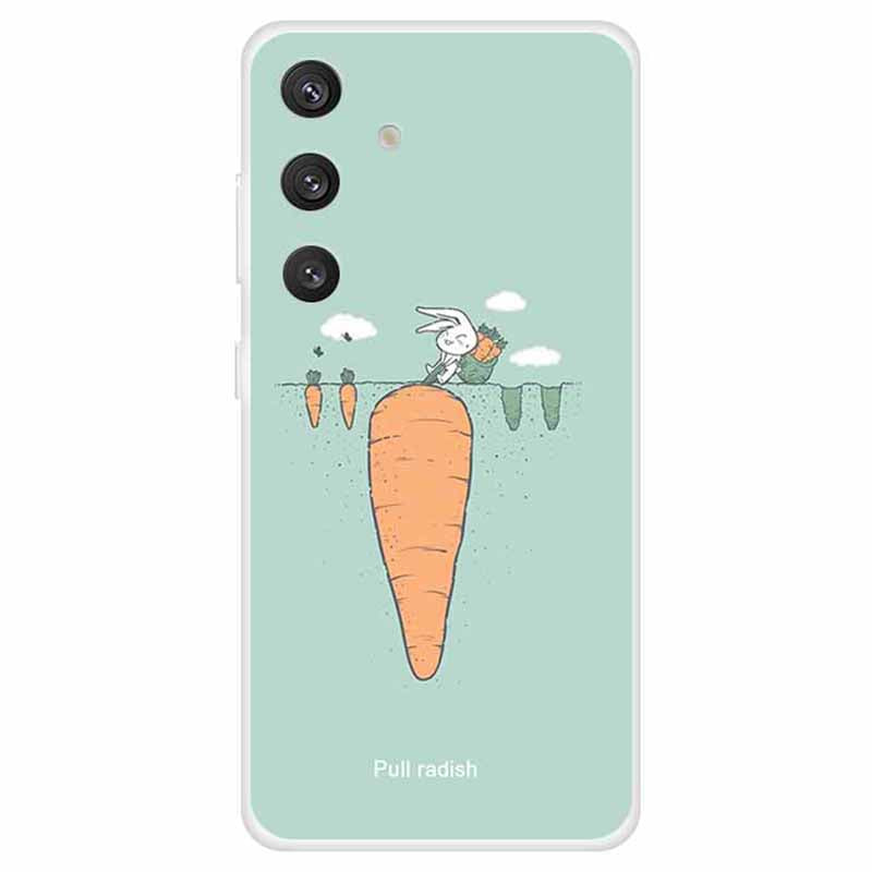 For Samsung Galaxy S24 Case Pattern Soft TPU Protective Phone Cover