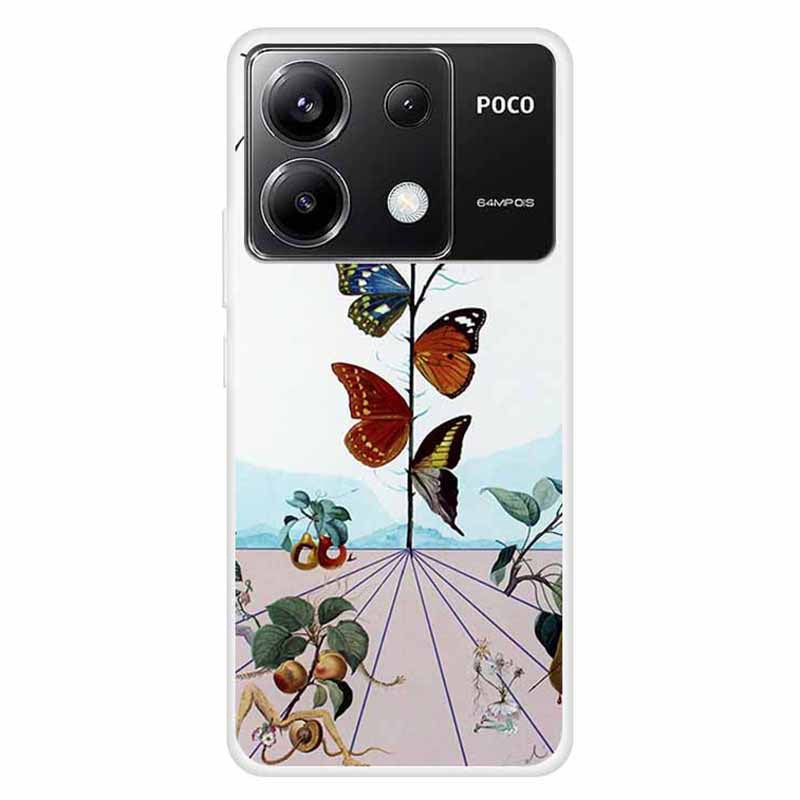 For Xiaomi Redmi Note 13 Pro 5G / Poco X6 5G Slim Case Shockproof TPU Pattern Phone Cover