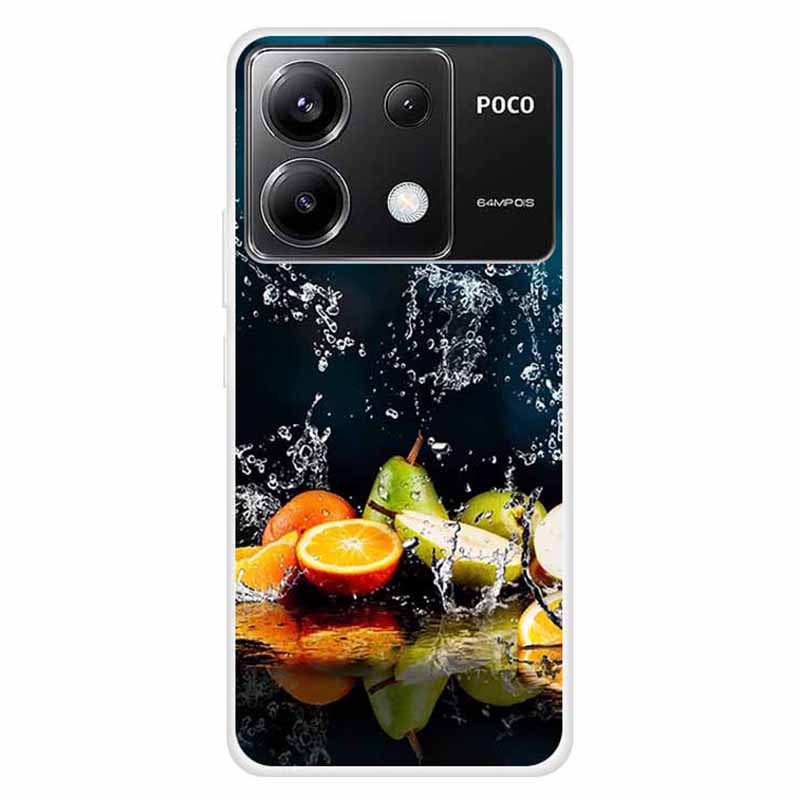 For Xiaomi Redmi Note 13 Pro 5G / Poco X6 5G Slim Case Shockproof TPU Pattern Phone Cover