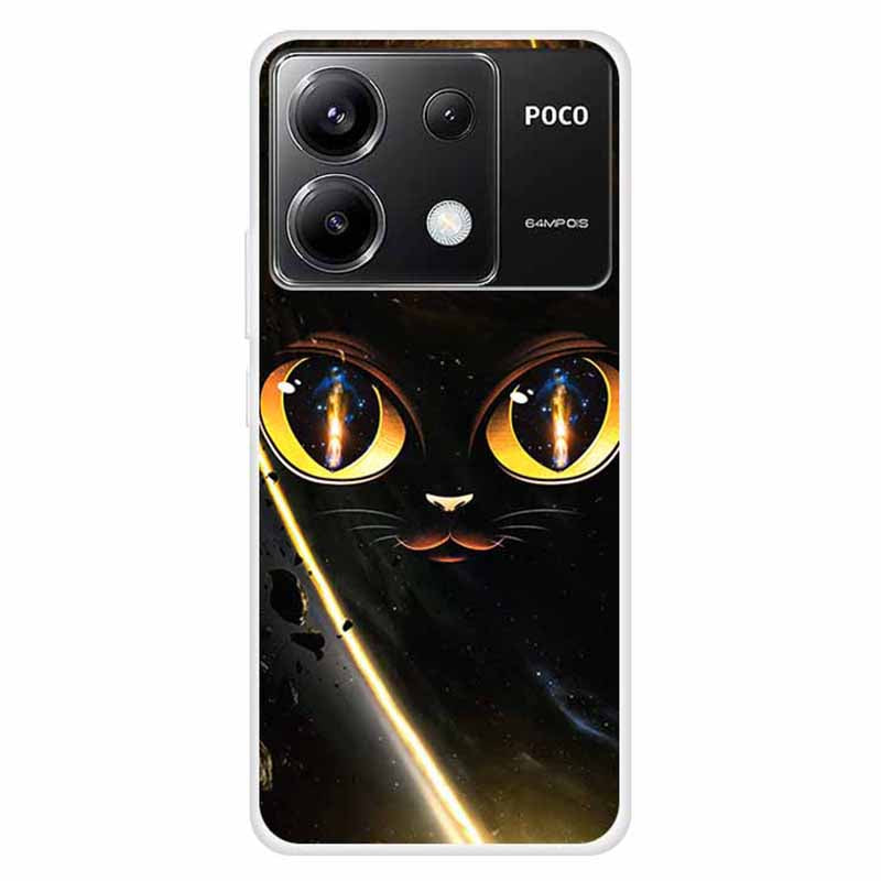 For Xiaomi Redmi Note 13 Pro 5G / Poco X6 5G Slim Case Shockproof TPU Pattern Phone Cover