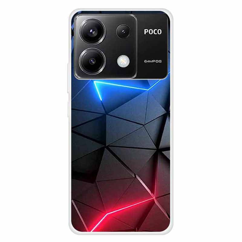 For Xiaomi Redmi Note 13 Pro 5G / Poco X6 5G Slim Case Shockproof TPU Pattern Phone Cover