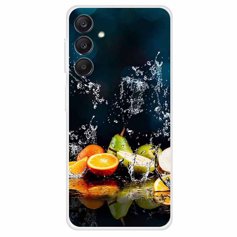 For Samsung Galaxy A25 5G (Global) (161.0 x 76.5 x 8.3mm) Case Pattern TPU Anti-Scratch Phone Cover