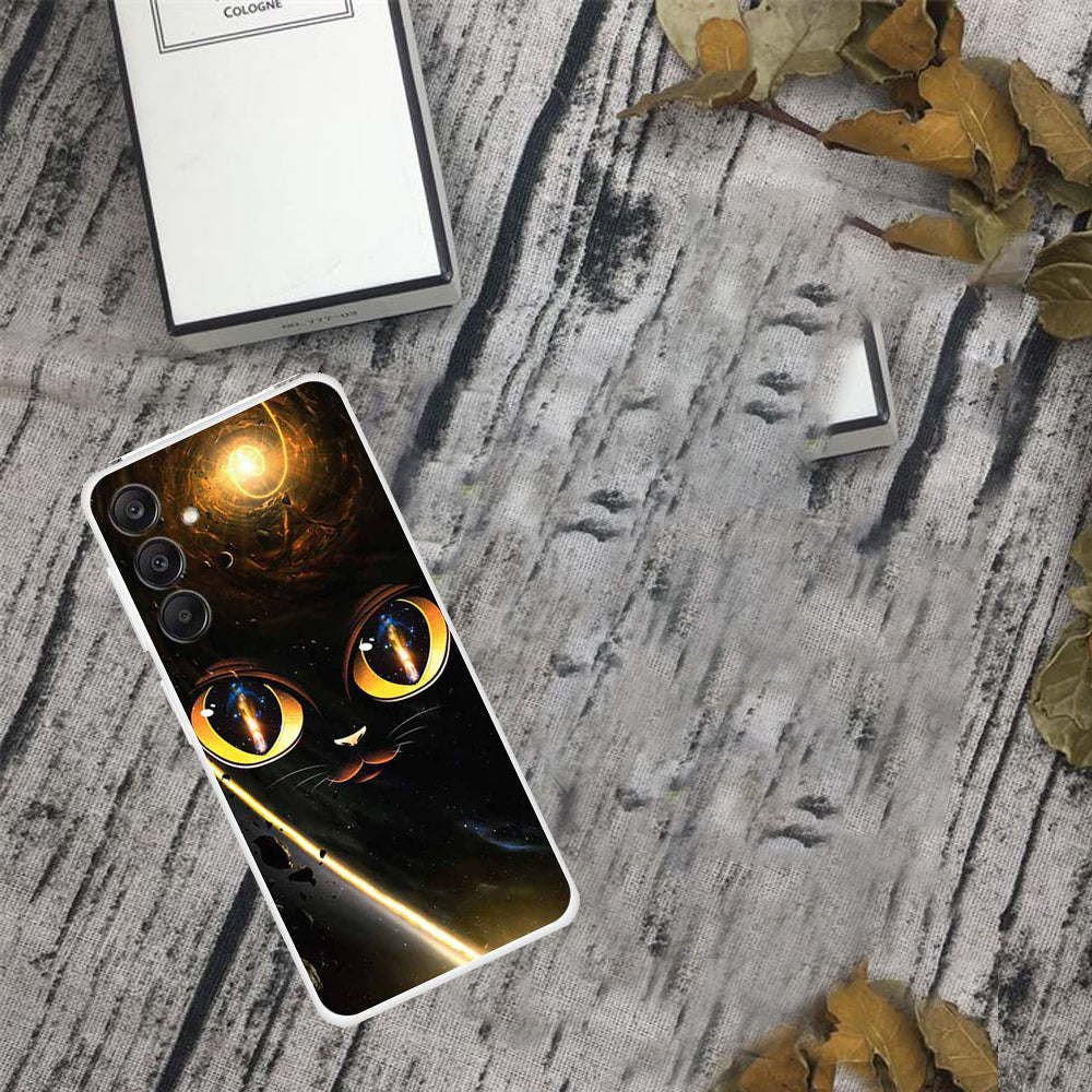 For Samsung Galaxy A25 5G (Global) (161.0 x 76.5 x 8.3mm) Case Pattern TPU Anti-Scratch Phone Cover