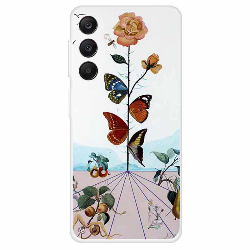 For Samsung Galaxy A25 5G (Global) (161.0 x 76.5 x 8.3mm) Case Pattern TPU Anti-Scratch Phone Cover