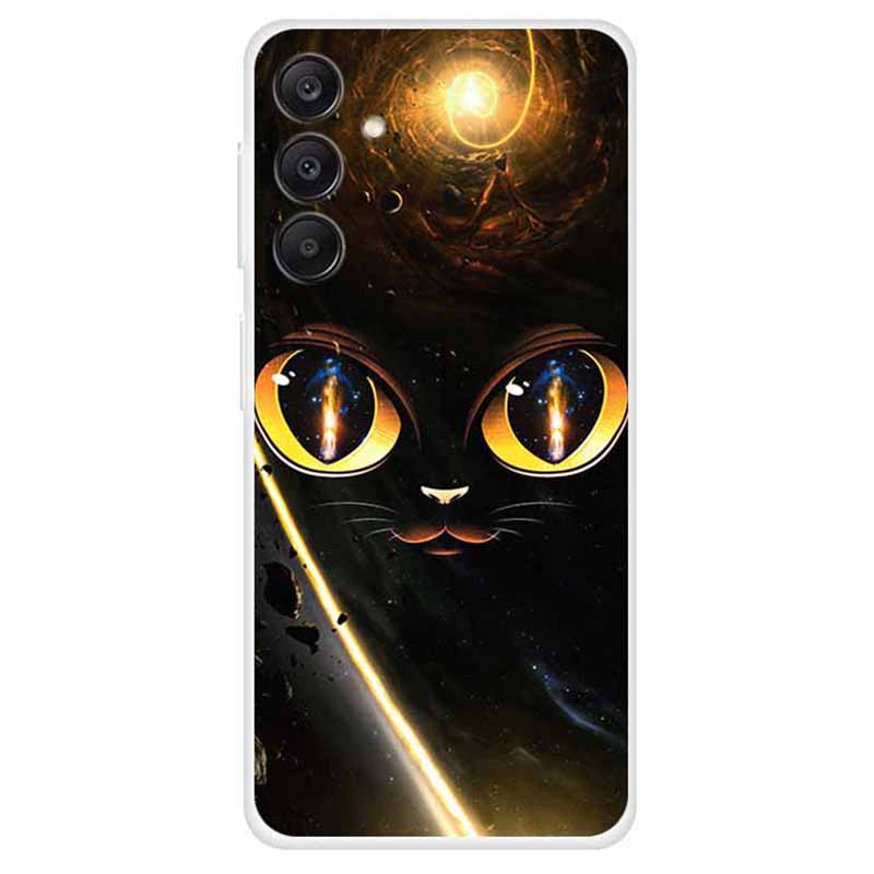 For Samsung Galaxy A25 5G (Global) (161.0 x 76.5 x 8.3mm) Case Pattern TPU Anti-Scratch Phone Cover