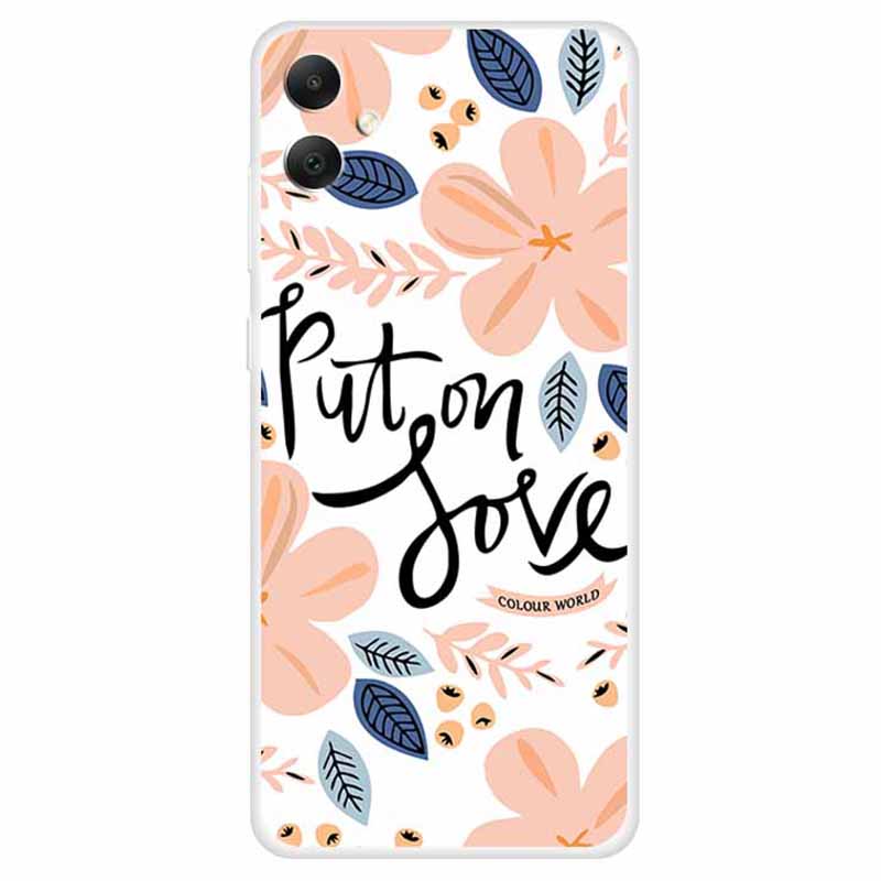 For Samsung Galaxy A05 4G Case Slim Shockproof TPU Phone Cover Cute Pattern