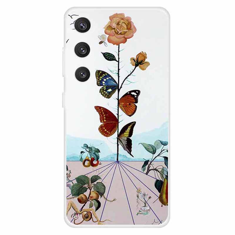 For Samsung Galaxy S24 Aesthetic Phone Case Thin Flexible TPU Cover