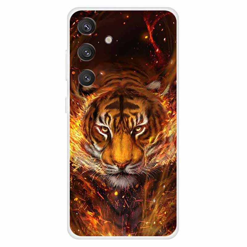 For Samsung Galaxy S24 Aesthetic Phone Case Thin Flexible TPU Cover