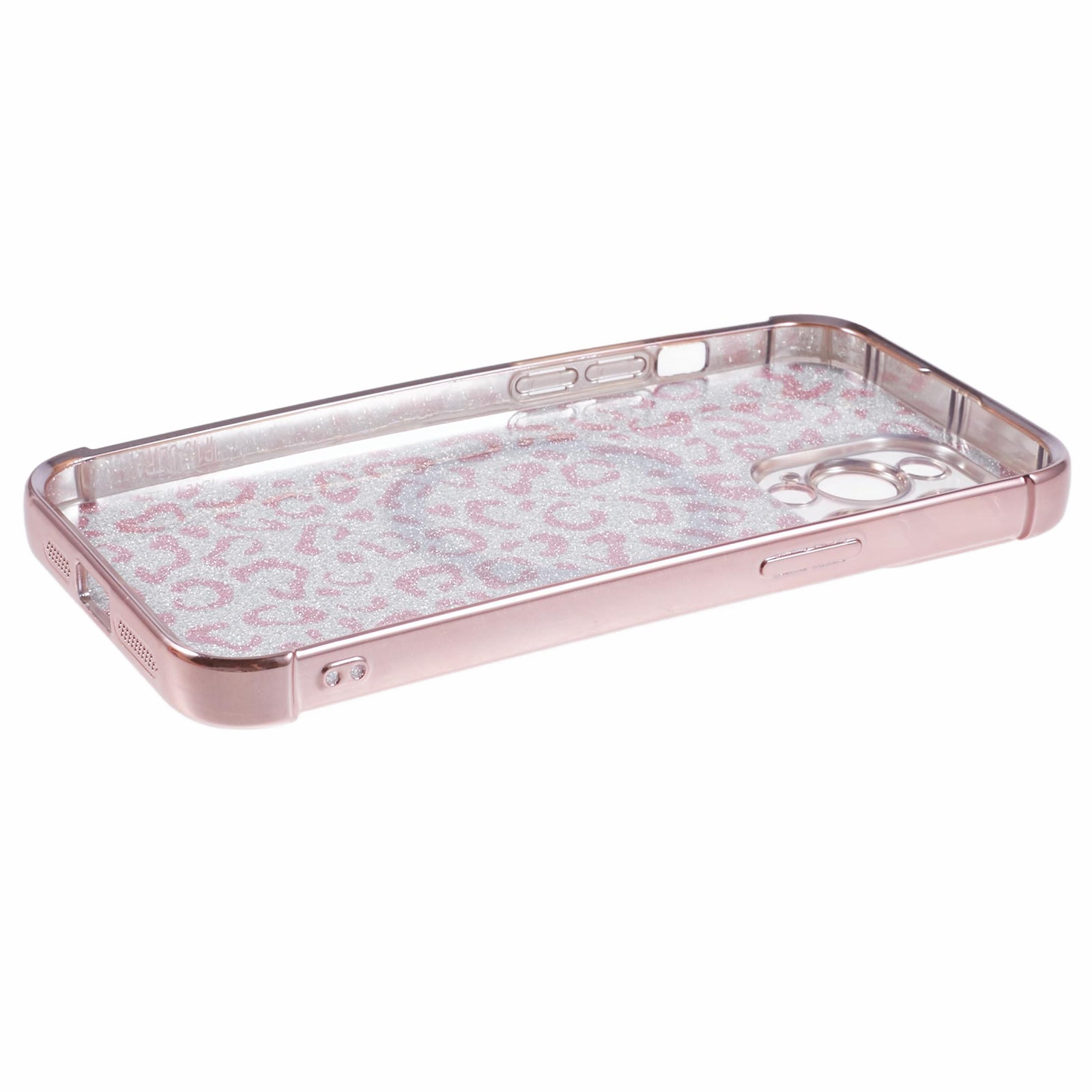 HRF Series for iPhone 12 Pro Magnetic Case Electroplating Leopard TPU Phone Cover