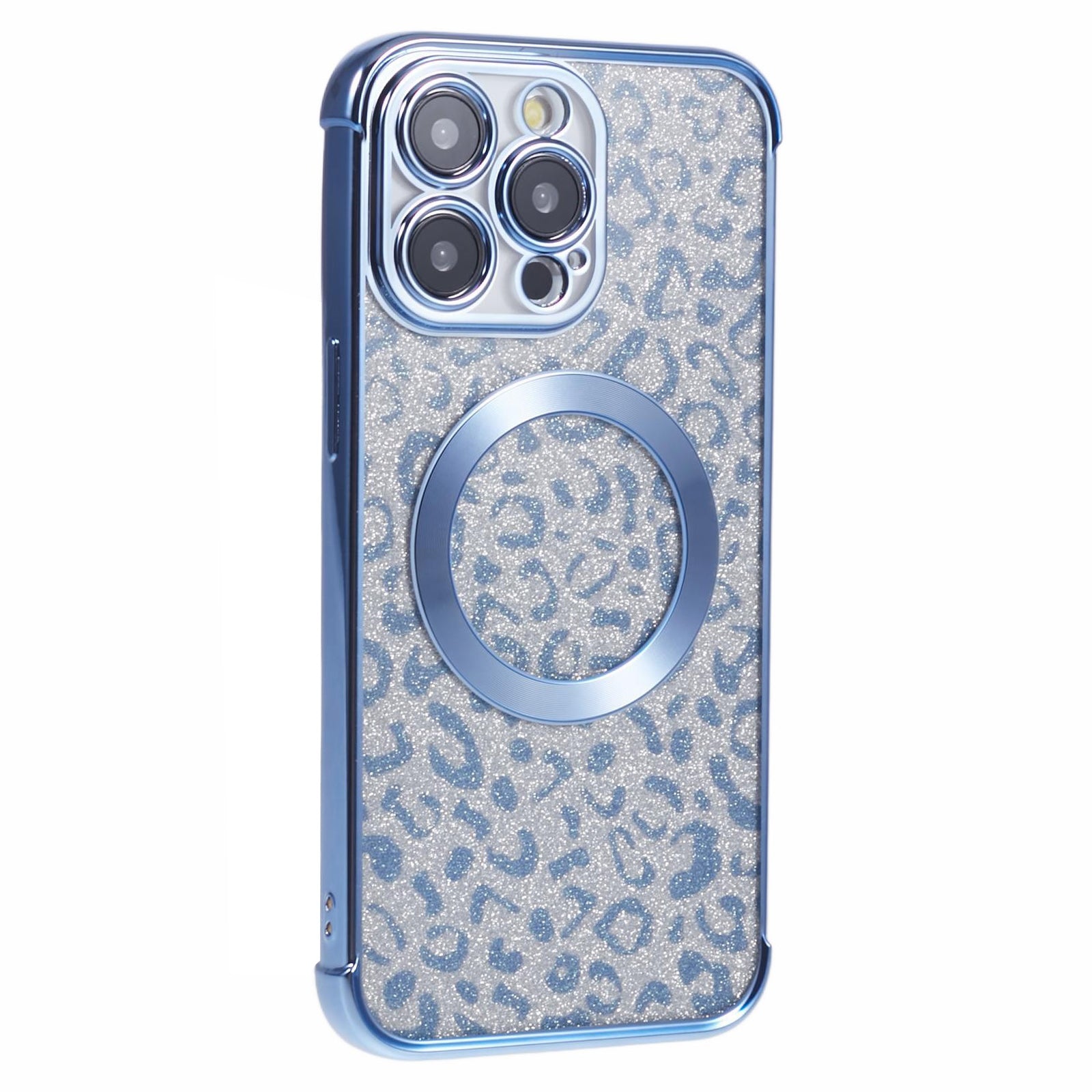 HRF Series for iPhone 12 Pro Max TPU Case Compatible with MagSafe Electroplating Phone Cover