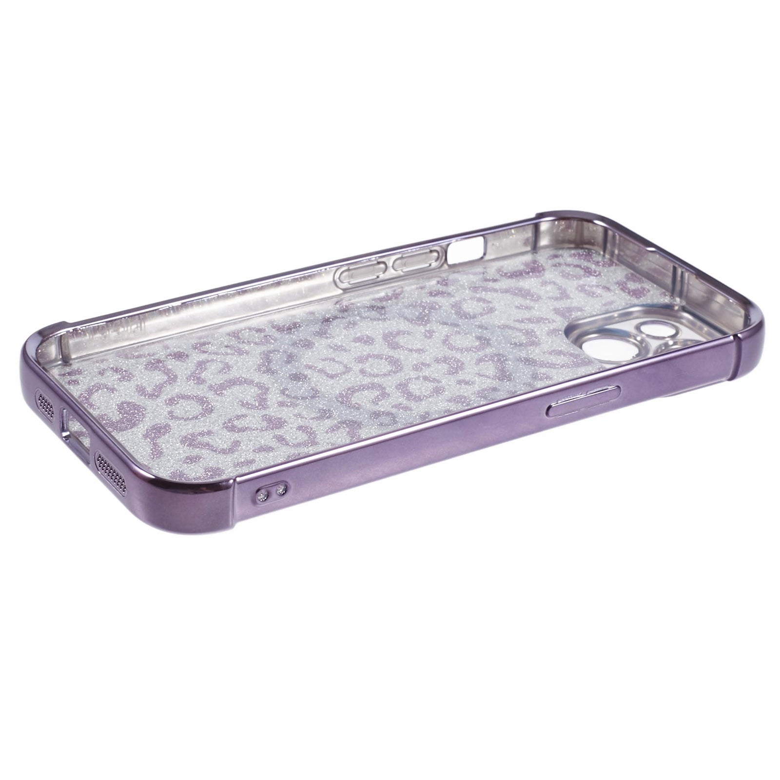 HRF Series for iPhone 14 TPU Case Leopard Electroplating Cover Compatible with MagSafe