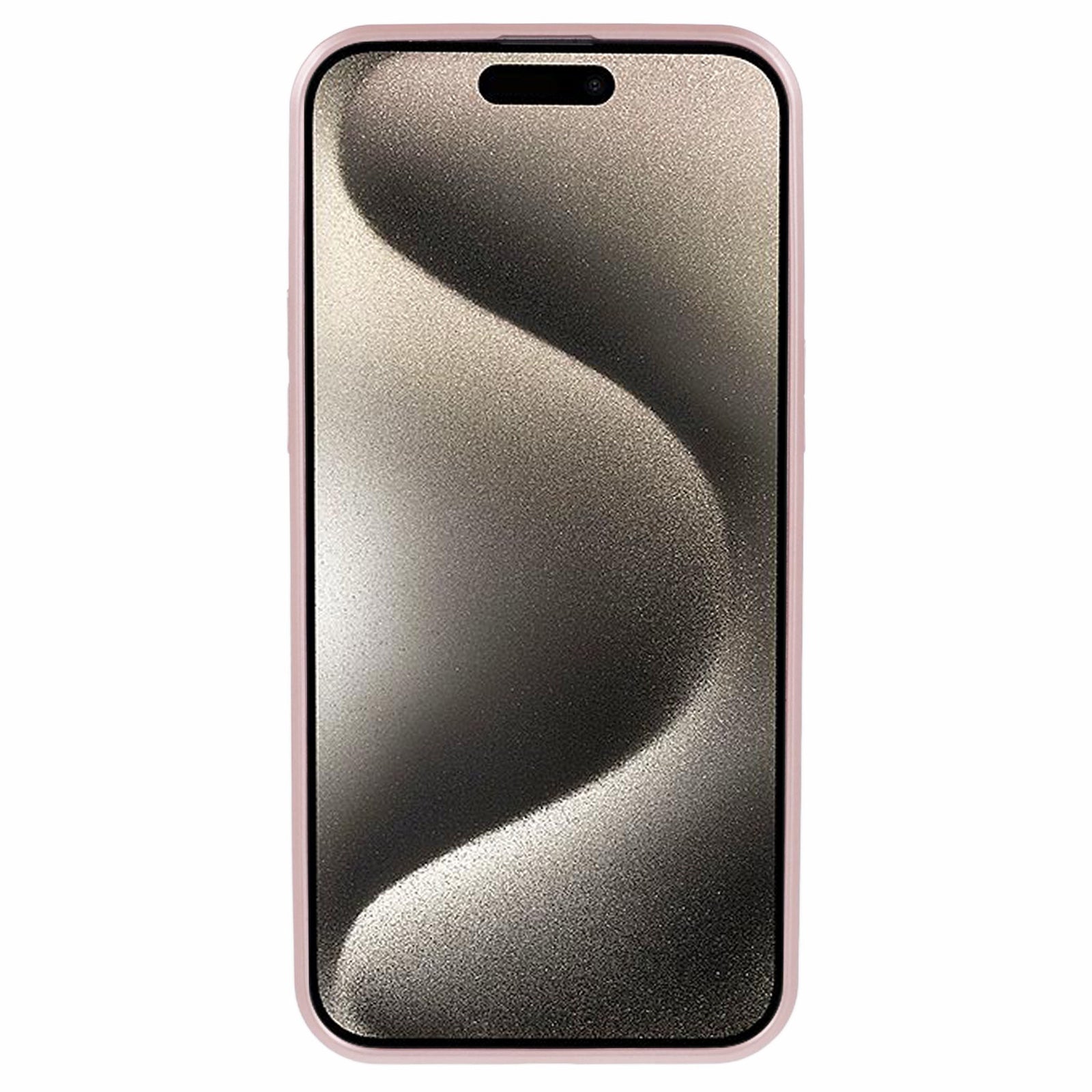 KYW Series for iPhone 15 Pro Max Case Anti-Scratch Patterned Tempered Glass+PC+TPU Phone Cover