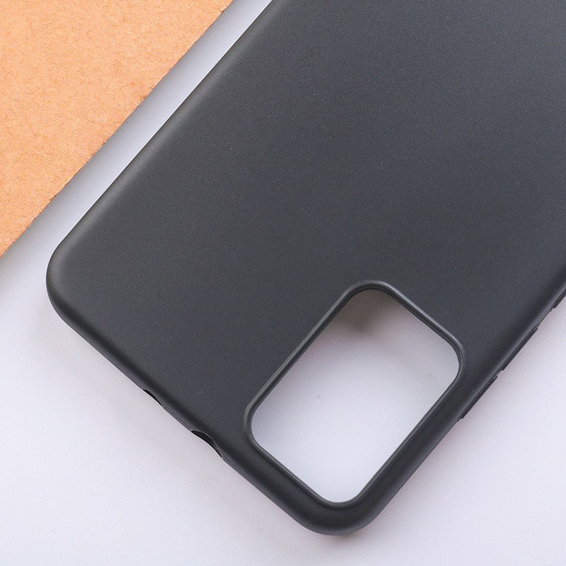 For TCL 502 TPU Case Matte Finish Anti-scratch Phone Cover (Big Rear Lens Hole)