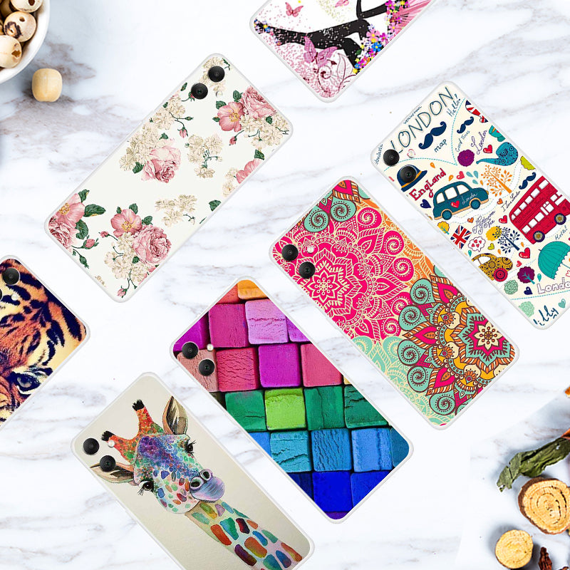 For Samsung Galaxy A05 4G TPU Case Pattern Printing Mobile Phone Back Cover