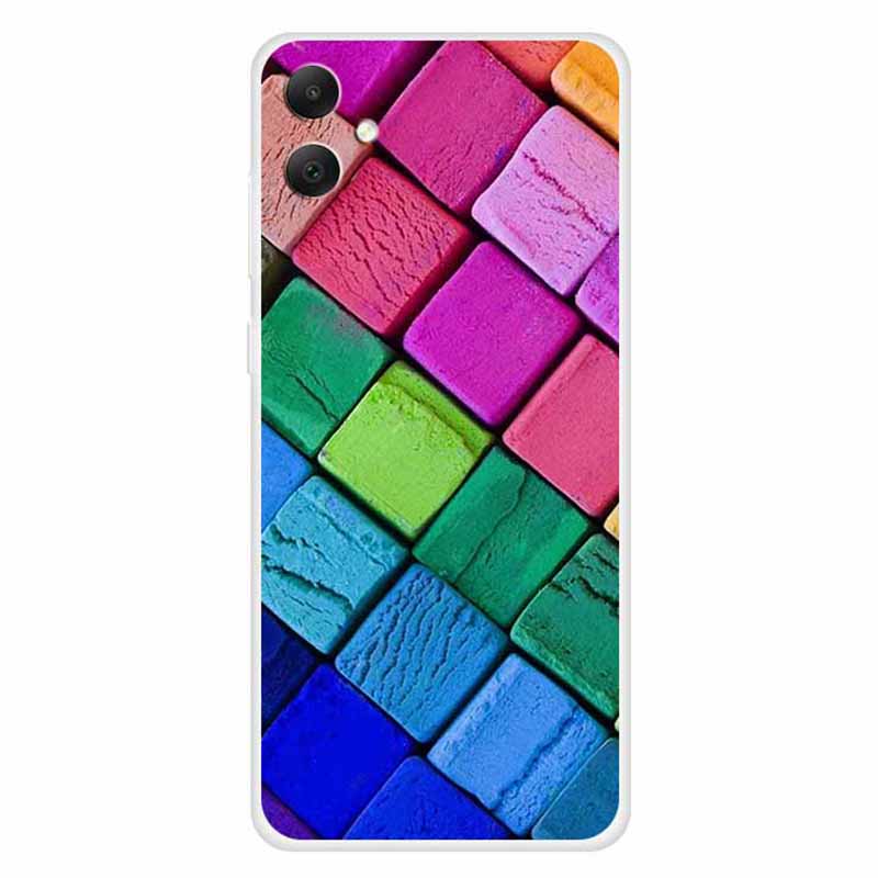 For Samsung Galaxy A05 4G TPU Case Pattern Printing Mobile Phone Back Cover