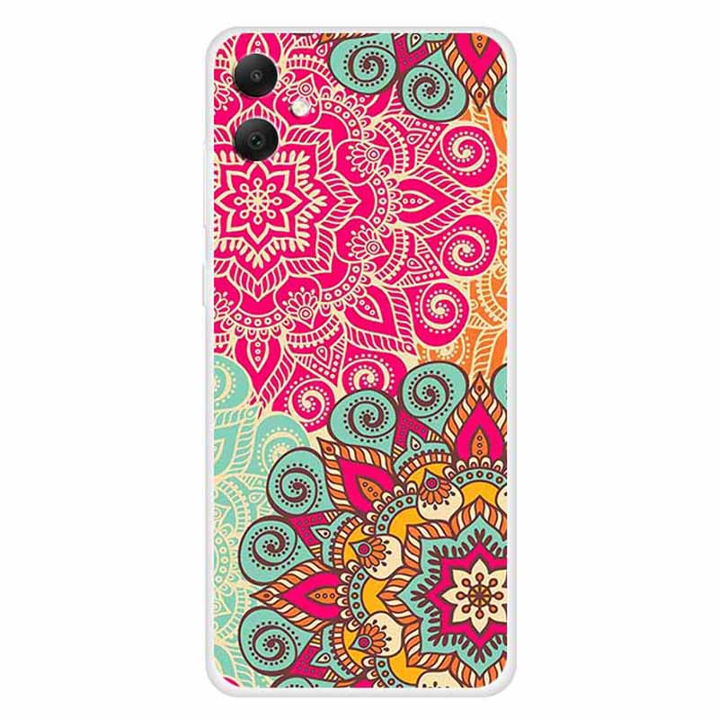 For Samsung Galaxy A05 4G TPU Case Pattern Printing Mobile Phone Back Cover