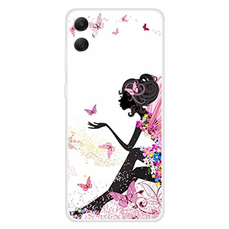 For Samsung Galaxy A05 4G TPU Case Pattern Printing Mobile Phone Back Cover