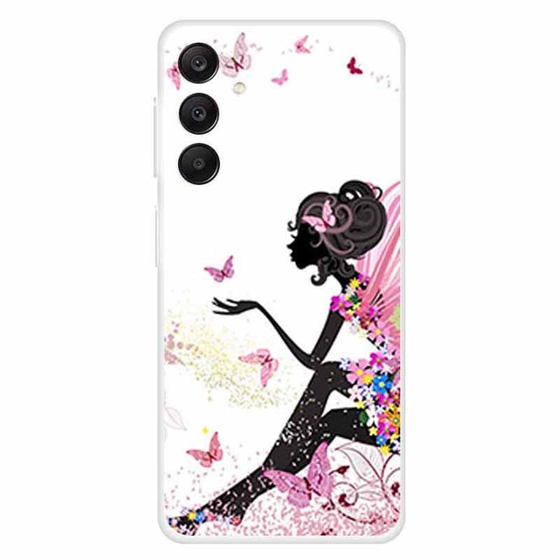 For Samsung Galaxy A25 5G (Global) (161.0 x 76.5 x 8.3mm) Case TPU Phone Cover Pattern Printing