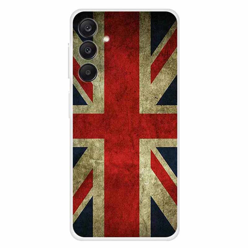 For Samsung Galaxy A25 5G (Global) (161.0 x 76.5 x 8.3mm) Case TPU Phone Cover Pattern Printing