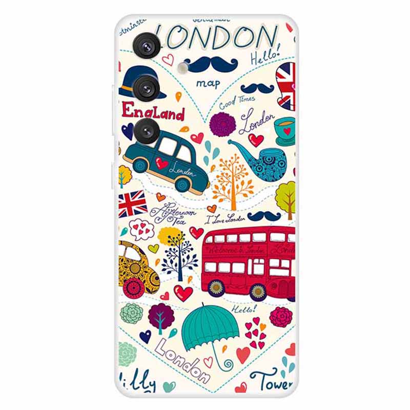 For Samsung Galaxy S24 TPU Case Pattern Printing Anti-scratch Phone Cover
