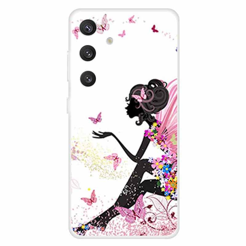For Samsung Galaxy S24 TPU Case Pattern Printing Anti-scratch Phone Cover