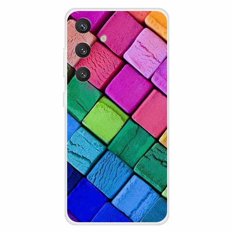 For Samsung Galaxy S24+ Case TPU Protective Phone Cover Pattern Printing