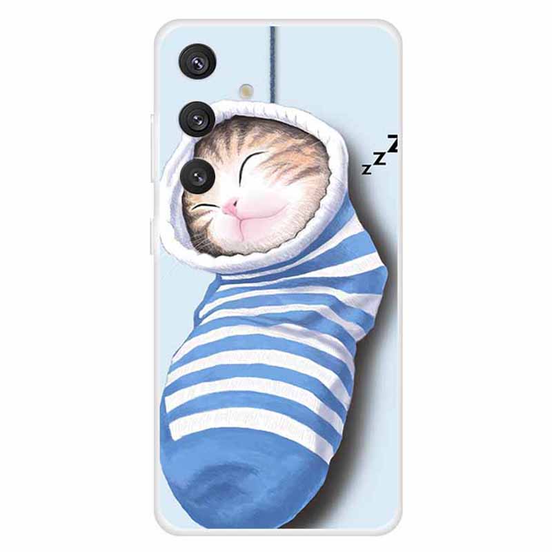 For Samsung Galaxy S24+ Case TPU Protective Phone Cover Pattern Printing