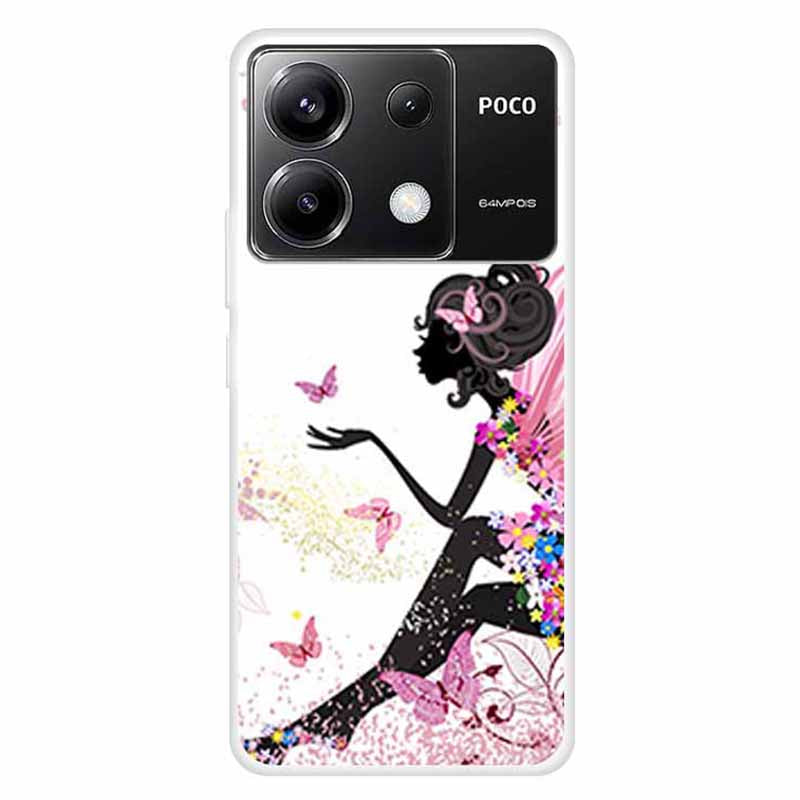 For Xiaomi Redmi Note 13 Pro 5G / Poco X6 5G Case Pattern Printing TPU Slim Phone Cover