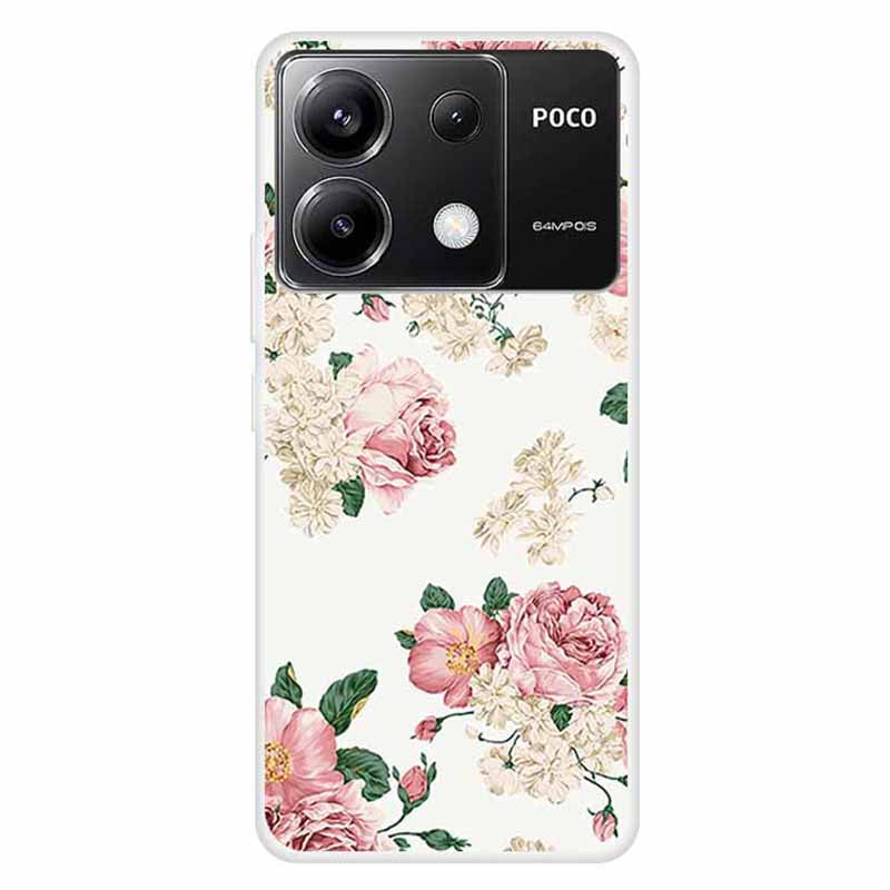 For Xiaomi Redmi Note 13 Pro 5G / Poco X6 5G Case Pattern Printing TPU Slim Phone Cover