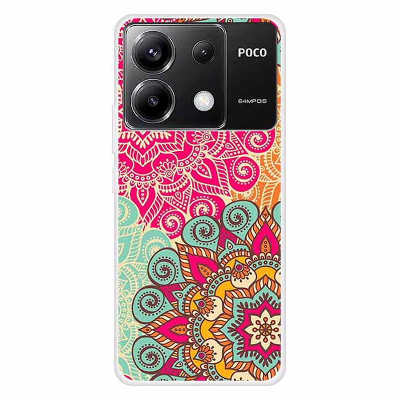 For Xiaomi Redmi Note 13 Pro 5G / Poco X6 5G Case Pattern Printing TPU Slim Phone Cover