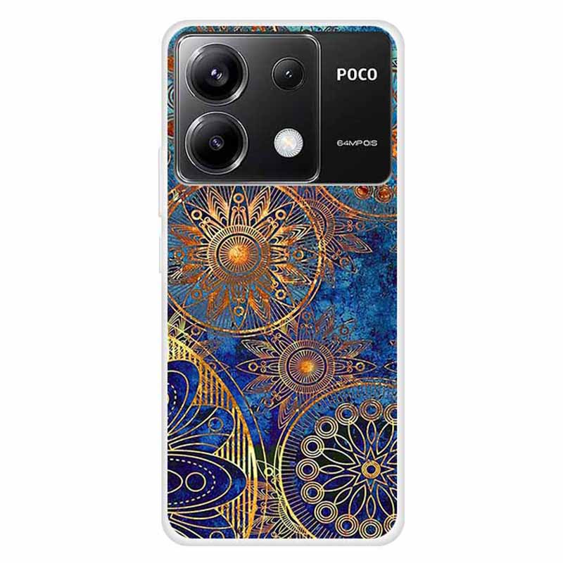For Xiaomi Redmi Note 13 Pro 5G / Poco X6 5G Case Pattern Printing TPU Slim Phone Cover