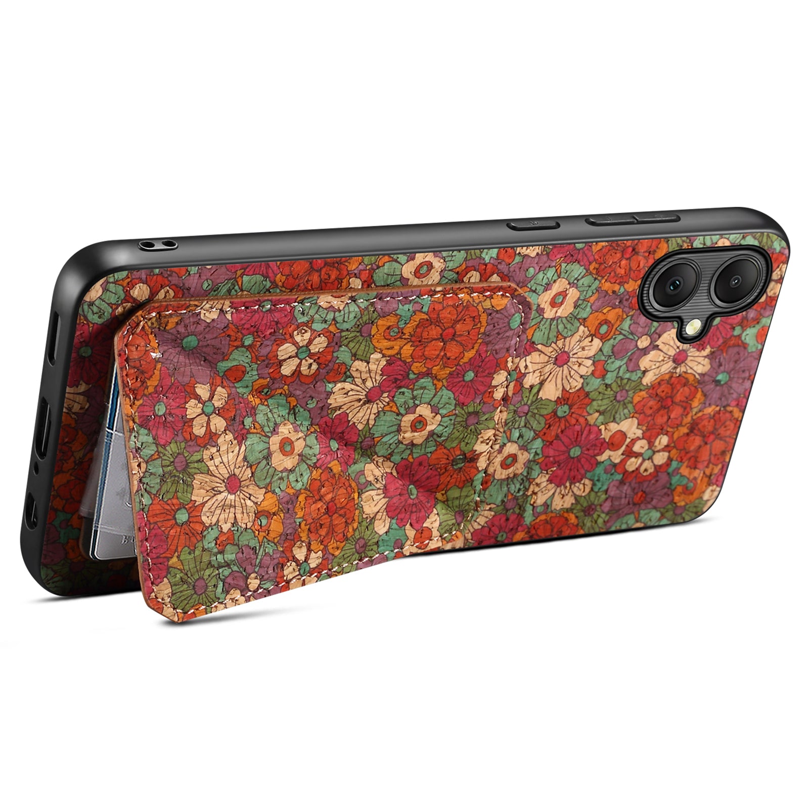 For Samsung Galaxy A05 4G Leather Case Kickstand Card Slot Phone Cover