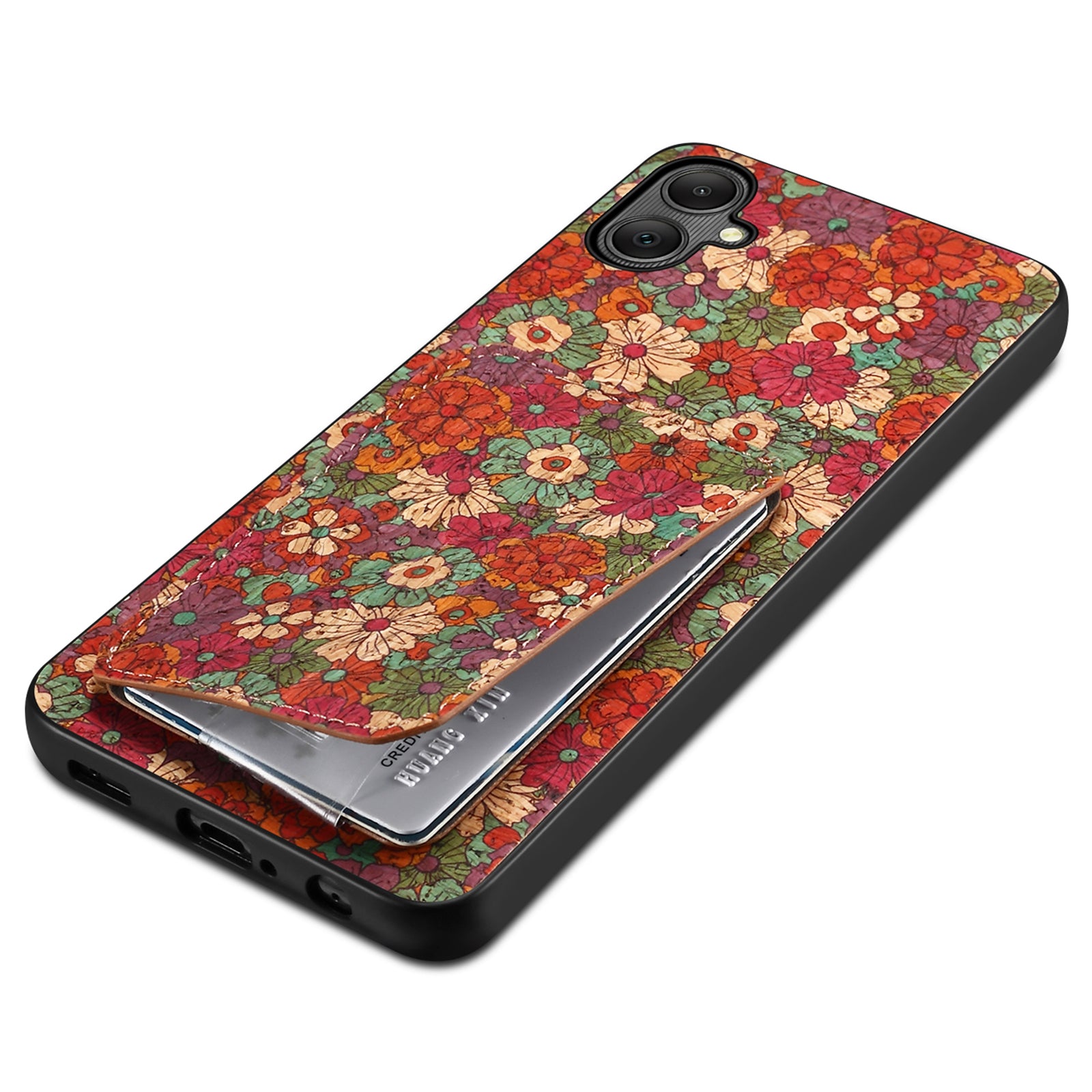 For Samsung Galaxy A05 4G Leather Case Kickstand Card Slot Phone Cover