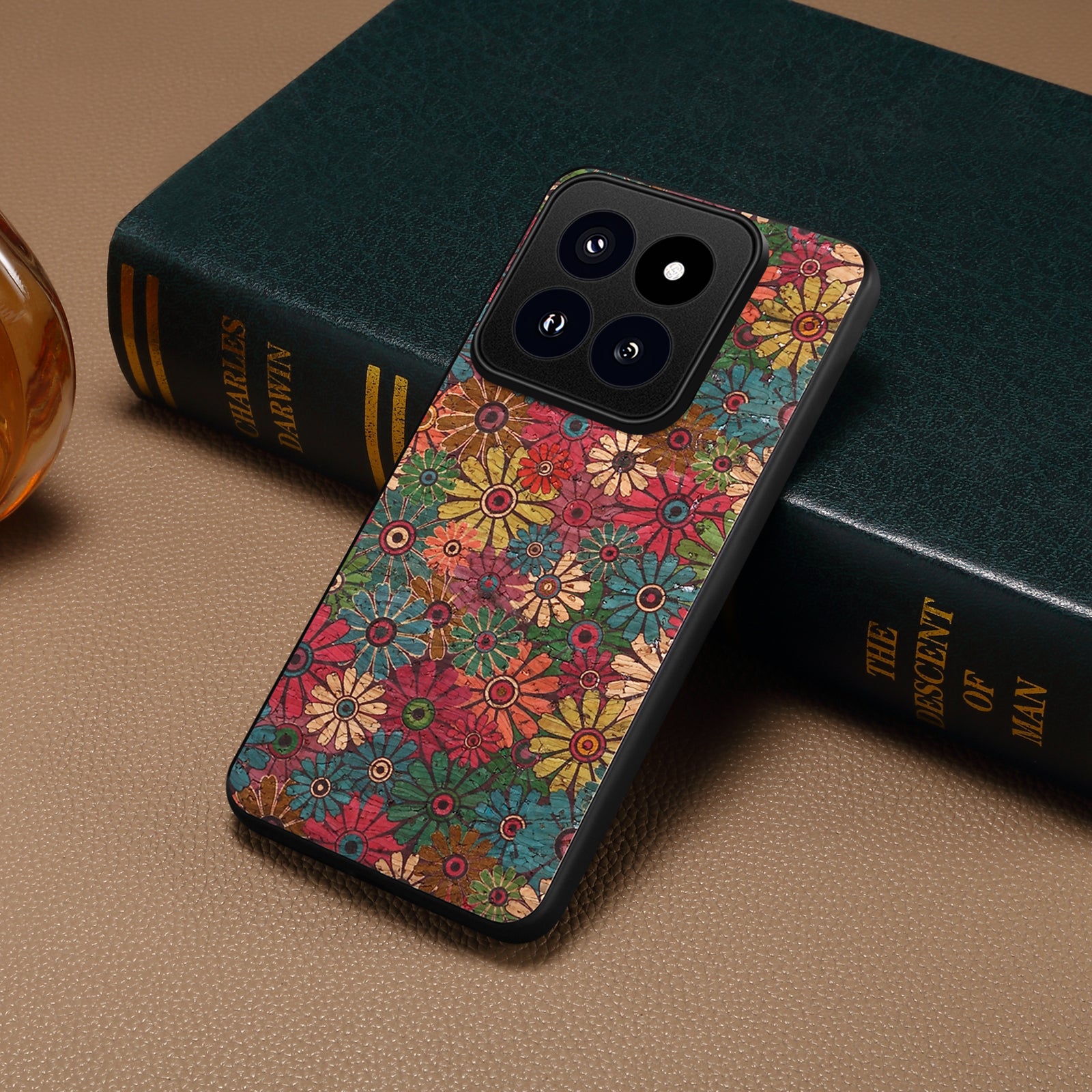For Xiaomi 14 Pro Cell Phone Case Kickstand Card Holder Leather Drop Protection Cover