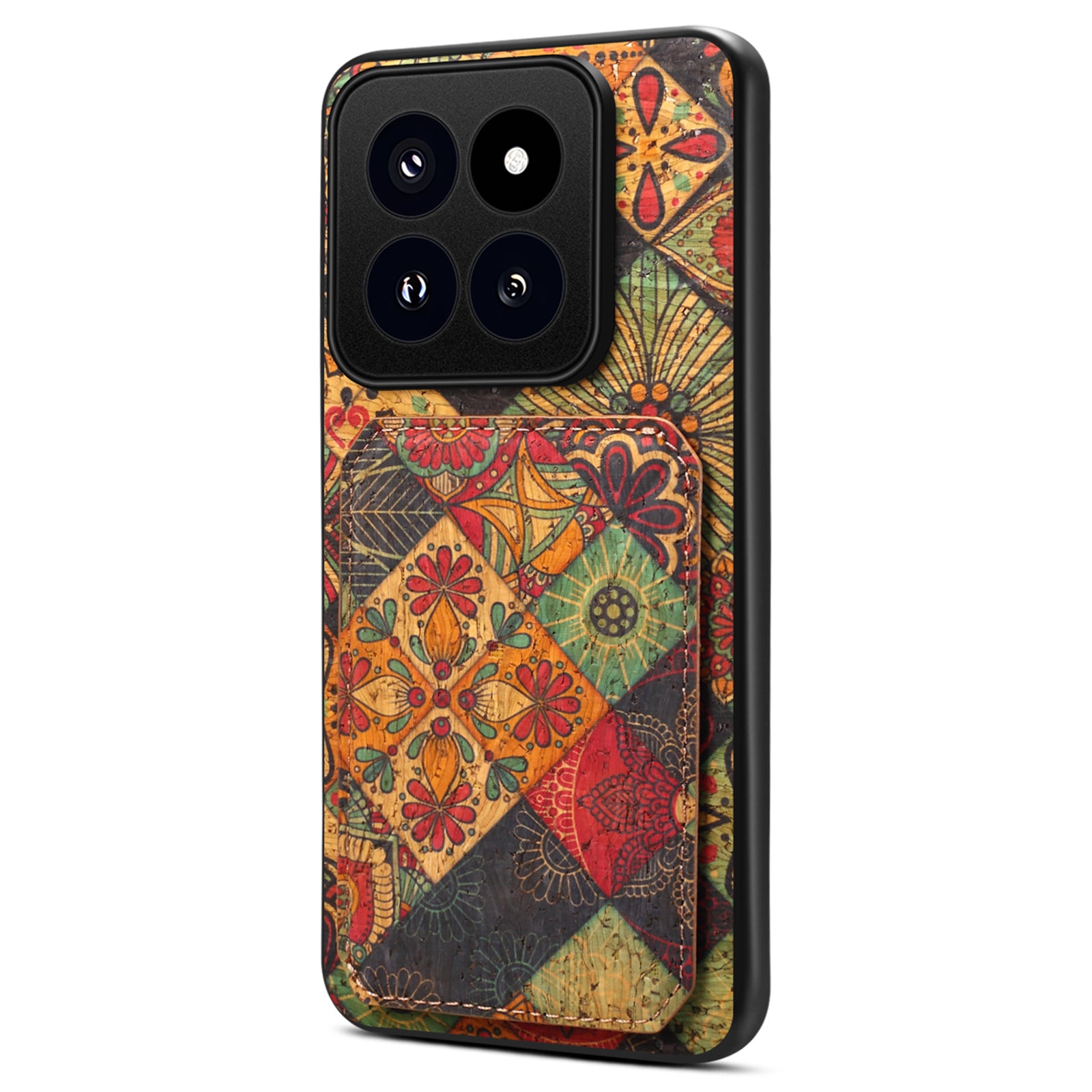 For Xiaomi 14 Pro Cell Phone Case Kickstand Card Holder Leather Drop Protection Cover