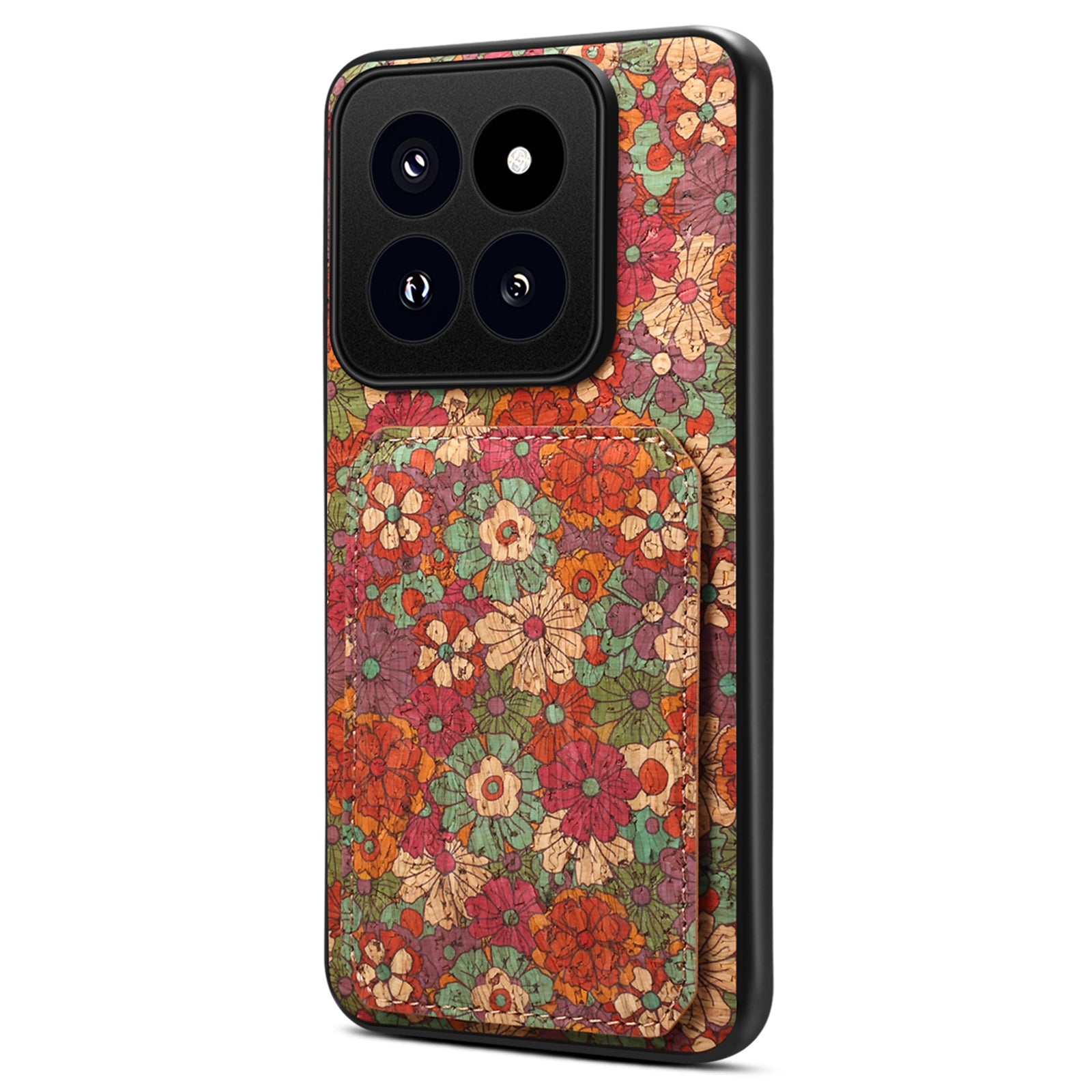 For Xiaomi 14 Pro Cell Phone Case Kickstand Card Holder Leather Drop Protection Cover