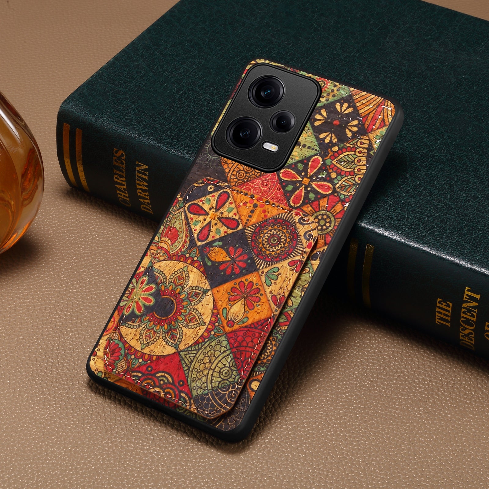 For Xiaomi Redmi Note 12 Pro 5G Leather Case Card Holder Shockproof Phone Back Cover