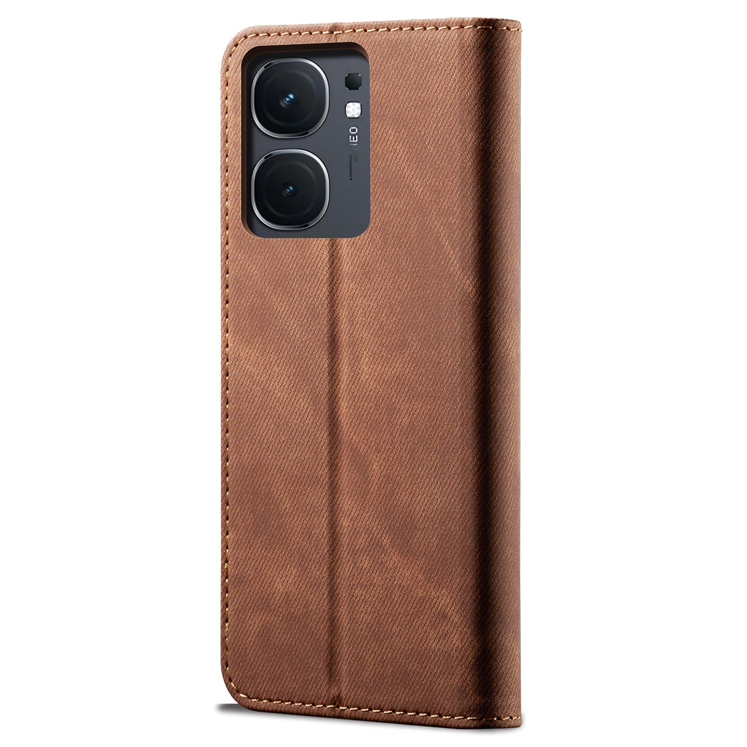 For vivo iQOO Neo9 5G / Neo9 Pro 5G Case Bump Proof Leather+TPU Stand View Phone Cover