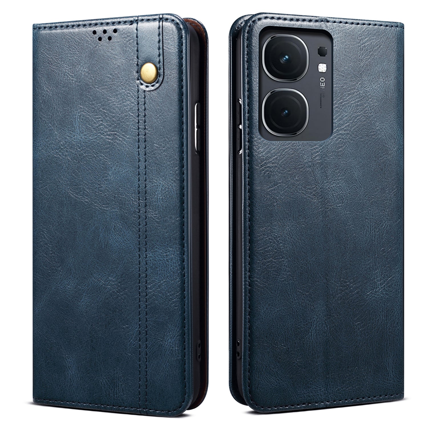 For vivo iQOO Neo9 5G / Neo9 Pro 5G Wallet Case Leather Magnetic Closing Smart Phone Cover