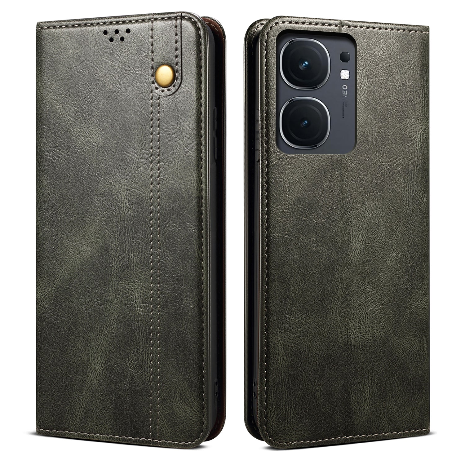 For vivo iQOO Neo9 5G / Neo9 Pro 5G Wallet Case Leather Magnetic Closing Smart Phone Cover