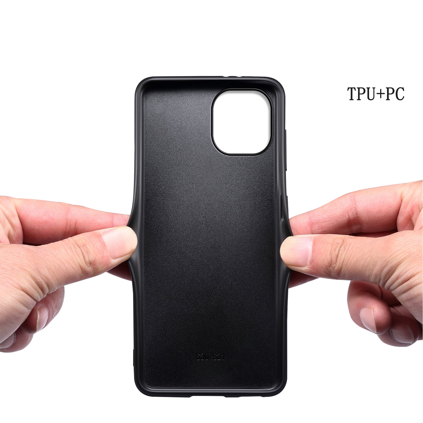 For iPhone 14 Plus Cell Phone Cases Crocodile Textured Leather+PC+TPU Cover