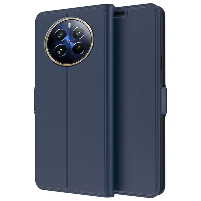 For Realme 12 Pro 5G / 12 Pro+ 5G Case PU Leather Shockproof TPU Stand Phone Cover