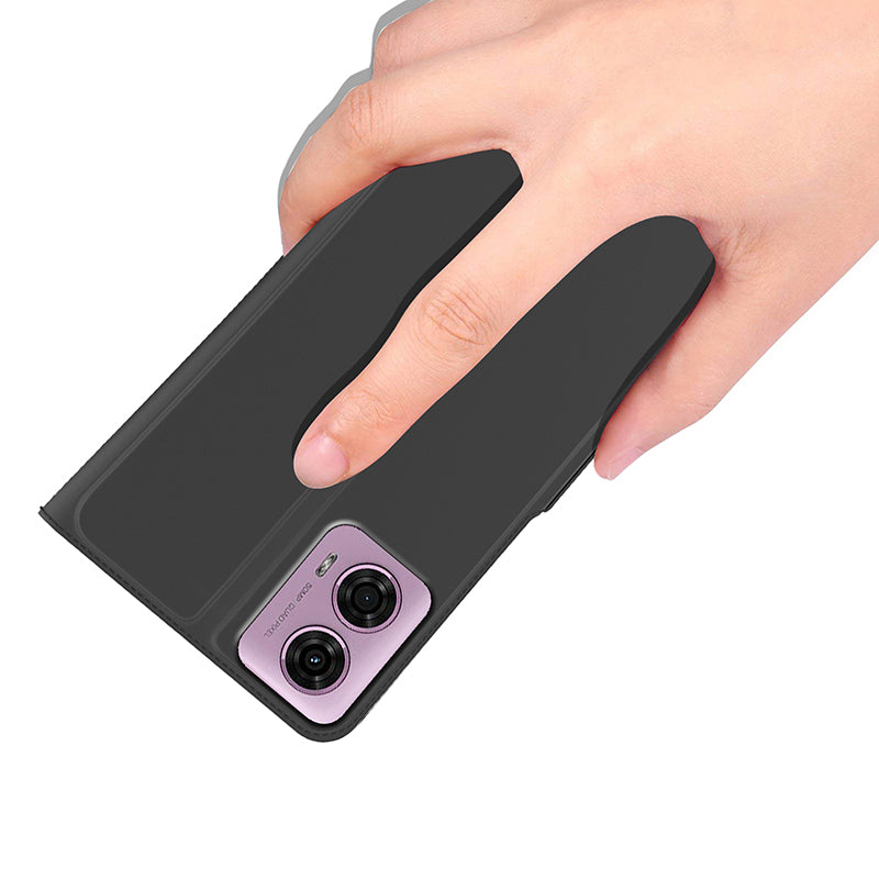 For Motorola Moto G24 4G Cell Phone Cases Card Holder PU Leather Stand Cover