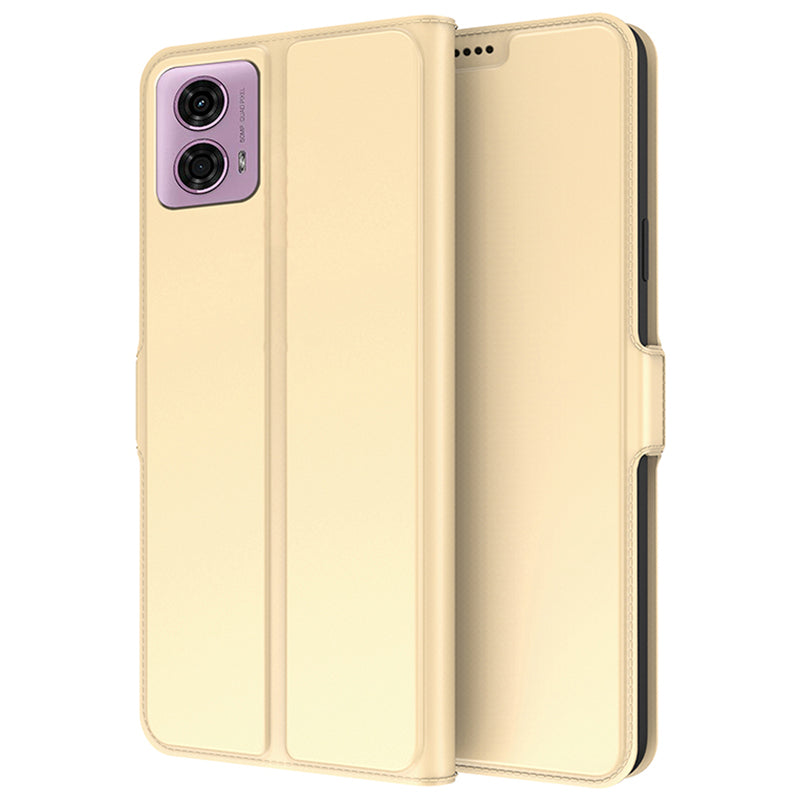 For Motorola Moto G24 4G Cell Phone Cases Card Holder PU Leather Stand Cover